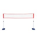SIATKA MULTIFUNKCYJNA 3w1 DO BADMINTON+TENIS+SIATKÓWKA POKROWIEC PEŁNY