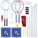 SIATKA MULTIFUNKCYJNA 3w1 DO BADMINTON+TENIS+SIATKÓWKA POKROWIEC PEŁNY
