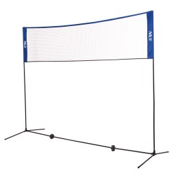 SIATKA MULTIFUNKCYJNA 3w1 BADMINTON+TENIS+SIATKÓWKA POKROWIEC PEŁNY