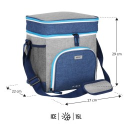 TORBA TERMICZNA NIEBIESKA 15L