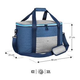 TORBA TERMICZNA NIEBIESKA 32L