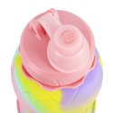 BIDON SILIKONOWY SKŁADANY 700ML RÓŻOWY
