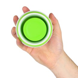 NC4103 KUBEK SILIKONOWY SKŁADANY 600ML JASNO ZIELONY NILS CAMP NILS CAMP