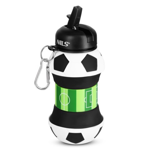 BIDON SILIKONOWY SKŁADANY 550ML FOOTBALL BIDON SILIKONOWY SKŁADANY 550ML FOOTBALL