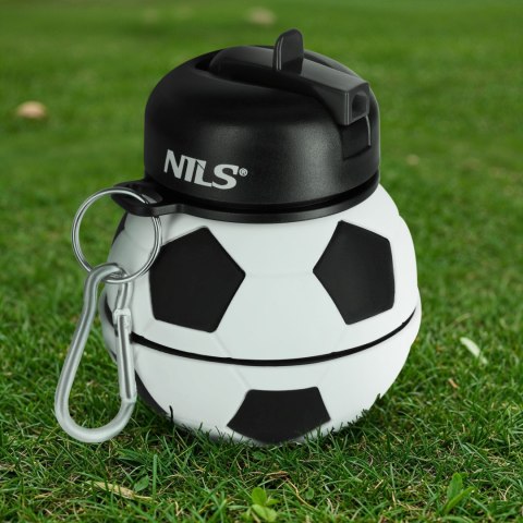 BIDON SILIKONOWY SKŁADANY 550ML FOOTBALL BIDON SILIKONOWY SKŁADANY 550ML FOOTBALL