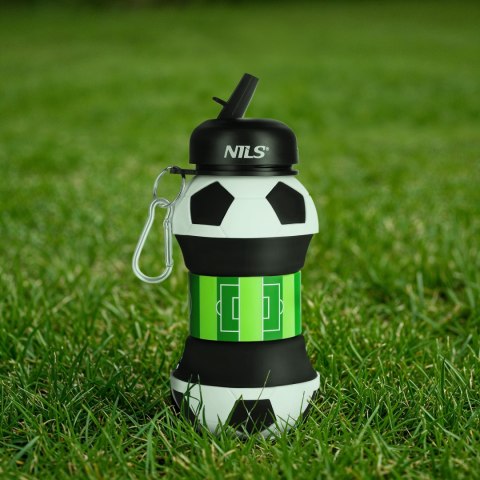 BIDON SILIKONOWY SKŁADANY 550ML FOOTBALL BIDON SILIKONOWY SKŁADANY 550ML FOOTBALL