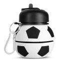 BIDON SILIKONOWY SKŁADANY 550ML FOOTBALL