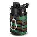 BIDON SILIKONOWY SKŁADANY 500ML ZIELONY