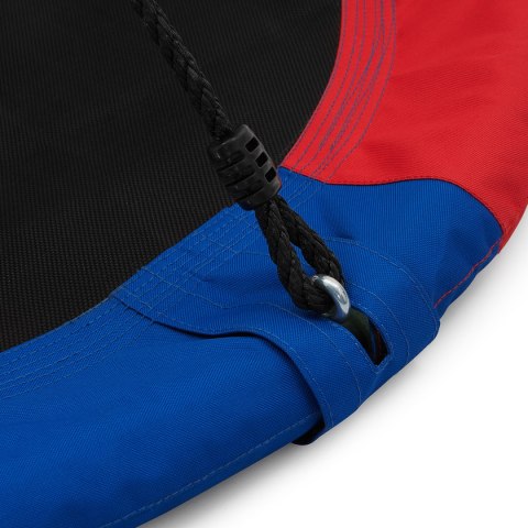HUŚTAWKA BOCIANIE GNIAZDO NIEBIESKO CZERWONO POMARAŃCZOWY 90 CM HUŚTAWKA BOCIANIE GNIAZDO NIEBIESKO CZERWONO POMARAŃCZOWY 90 CM