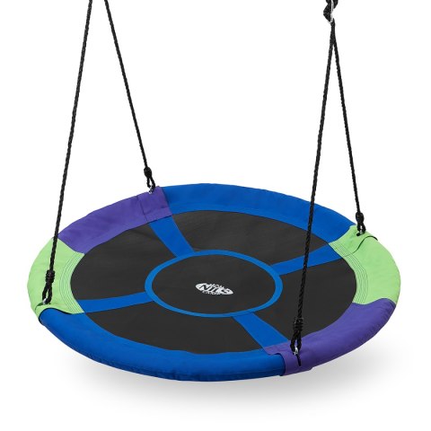 HUŚTAWKA BOCIANIE GNIAZDO GREEN BLUE 110 CM HUŚTAWKA BOCIANIE GNIAZDO GREEN BLUE 110 CM