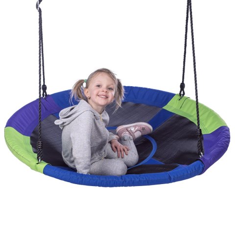 HUŚTAWKA BOCIANIE GNIAZDO GREEN BLUE 110 CM HUŚTAWKA BOCIANIE GNIAZDO GREEN BLUE 110 CM
