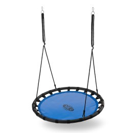 HUŚTAWKA BOCIANIE GNIAZDO NIEBIESKA 110 CM