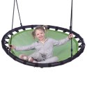 HUŚTAWKA BOCIANIE GNIAZDO ZIELONA 120 CM