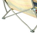 NIEBIESKO-CZERWONE KRZESŁO PLAŻOWE