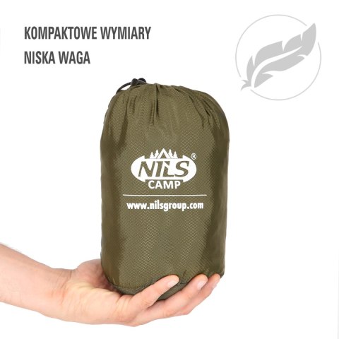 ZIELONY HAMAK Z MOSKITIERĄ ZIELONY HAMAK Z MOSKITIERĄ