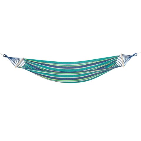 MORSKI HAMAK Z DREWNIANĄ BELKĄ 70CM I METALOWYM UCHWYTEM MORSKI HAMAK Z DREWNIANĄ BELKĄ 70CM I METALOWYM UCHWYTEM