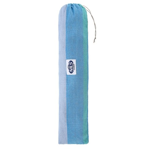 CIEMNONIEBIESKI HAMAK Z DREWNIANĄ BELKĄ 70CM I METALOWYM UCHWYTEM CIEMNONIEBIESKI HAMAK Z DREWNIANĄ BELKĄ 70CM I METALOWYM UCHWYTEM