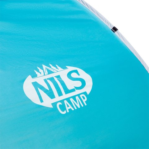 TURKUSOWO-SZARY NAMIOT PLAŻOWY SAMOROZKŁADAJĄCY PODŁOGA CAMP TURKUSOWO-SZARY NAMIOT PLAŻOWY SAMOROZKŁADAJĄCY PODŁOGA CAMP
