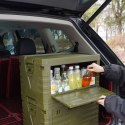 NCB4004 SKŁADANA SKRZYNIA KEMPINGOWA Z POKRYWĄ ZIELONA 50L NILS CAMP NILS CAMP