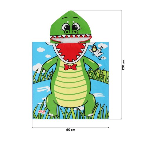 NAR20 RĘCZNIK PONCZO CROCODILE NILS AQUA NILS AQUA NAR20 RĘCZNIK PONCZO CROCODILE NILS AQUA NILS AQUA