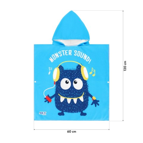 NAR20 RĘCZNIK PONCZO MONSTER NILS AQUA NILS AQUA NAR20 RĘCZNIK PONCZO MONSTER NILS AQUA NILS AQUA