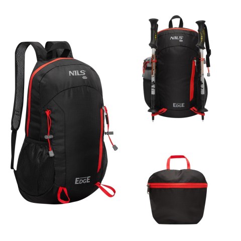 NC1724 PLECAK EDGE CZARNY 22L NILS CAMP NILS CAMP NC1724 PLECAK EDGE CZARNY 22L NILS CAMP NILS CAMP