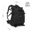NC3904 PLECAK TAKTYCZNY VANGUARD CZARNY 45L NILS CAMP NILS CAMP