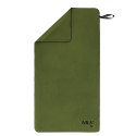 NCR15 RĘCZNIK Z MIKROFIBRY WOJSKOWY KHAKI 120x60 cm NILS CAMP NILS CAMP