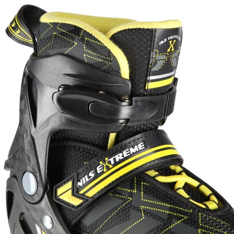NA11002 CZARNO/ŻÓŁTE ROZM. M (35-38) ŁYŻWOROLKI NILS EXTREME NILS EXTREME NA11002 CZARNO/ŻÓŁTE ROZM. M (35-38) ŁYŻWOROLKI NILS EXTREME NILS EXTREME