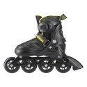 NA11002 CZARNO/ŻÓŁTE ROZM. S (31-34) ŁYŻWOROLKI NILS EXTREME NILS EXTREME