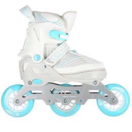 NA11201 BIAŁE ROZM. L (39-42) ŁYŻWOROLKI NILS EXTREME NILS EXTREME