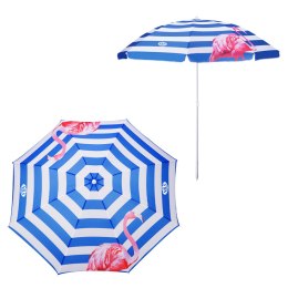 PARASOL PLAŻOWY BIAŁO NIEBIESKI 180 CM