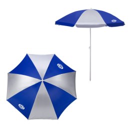 PARASOL PLAŻOWY NIEBIESKO SREBRNY 180 CM
