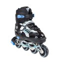 NJ1828 A CZARNY ROZM. L (39-42) ŁYŻWOROLKI NILS EXTREME NILS EXTREME