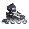 NJ1828 A CZARNY ROZM. M (35-38) ŁYŻWOROLKI NILS EXTREME NILS EXTREME