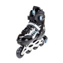 NJ1828 A CZARNY ROZM. M (35-38) ŁYŻWOROLKI NILS EXTREME NILS EXTREME