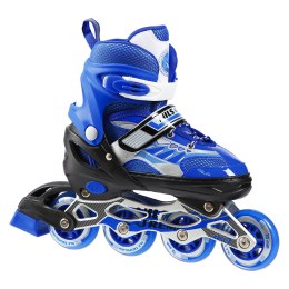 NJ1828 A NIEBIESKI ROZM. L (39-42) ŁYŻWOROLKI NILS EXTREME NILS EXTREME