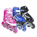 NJ1828 A NIEBIESKI ROZM. L (39-42) ŁYŻWOROLKI NILS EXTREME NILS EXTREME