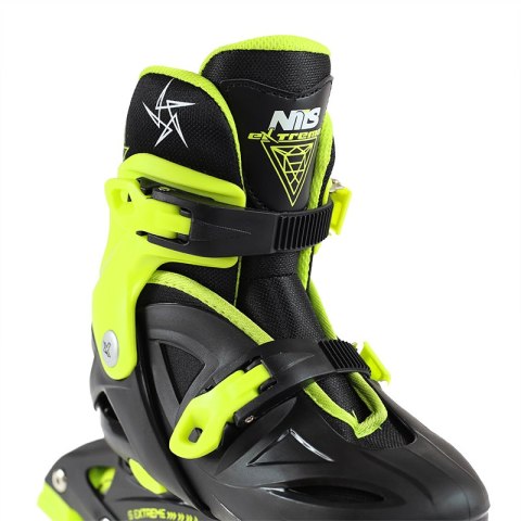 NJ/NA0321 A CZARNO-LIMONKOWE ROZM. M (31-35) ŁYŻWOROLKI NILS EXTREME NILS EXTREME NJ/NA0321 A CZARNO-LIMONKOWE ROZM. M (31-35) ŁYŻWOROLKI NILS EXTREME NILS EXTREME