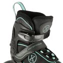 NA11008 CZARNO-MIĘTOWY ROZM. L (39-42) ŁYŻWOROLKI NILS EXTREME NILS EXTREME