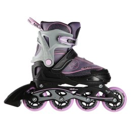 NA11008 SZARO-FIOLETOWY ROZM. M (35-38) ŁYŻWOROLKI NILS EXTREME NILS EXTREME