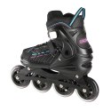 NA1128 CZARNO-FIOLETOWY ROZM. L(39-42) ŁYŻWOROLKI NILS EXTREME NILS EXTREME