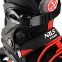 NA14124 CZARNE ROZM. 45 ŁYŻWOROLKI NILS EXTREME NILS EXTREME