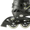NA14198 CZARNO-ŻÓŁTY ROZM. S (31-34) ŁYŻWOROLKI NILS EXTREME NILS EXTREME