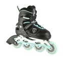 NA19088 CZARNO-MIĘTOWY ROZM. L (39-42) ŁYŻWOROLKI NILS EXTREME NILS EXTREME