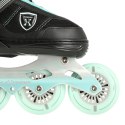 NA19088 CZARNO-MIĘTOWY ROZM. L (39-42) ŁYŻWOROLKI NILS EXTREME NILS EXTREME
