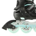NA19088 CZARNO-MIĘTOWY ROZM. L (39-42) ŁYŻWOROLKI NILS EXTREME NILS EXTREME