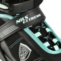 NA19088 CZARNO-MIĘTOWY ROZM. L (39-42) ŁYŻWOROLKI NILS EXTREME NILS EXTREME