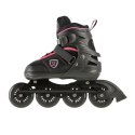 NA19088 CZARNO-RÓŻOWY ROZM. L (39-42) ŁYŻWOROLKI NILS EXTREME NILS EXTREME