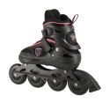 NA19088 CZARNO-RÓŻOWY ROZM. L (39-42) ŁYŻWOROLKI NILS EXTREME NILS EXTREME